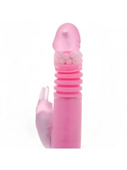 Remote Control Thrusting Rabbit Pearl Vibrator