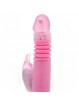 Remote Control Thrusting Rabbit Pearl Vibrator