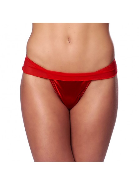 Flirty Red Briefs With Bow