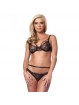 Lovely Black Bra And Briefs Set