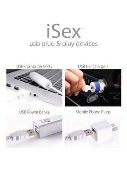 iSex USB Vibrating Bullet