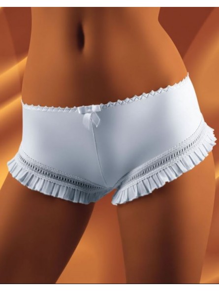 NEVA WHITE FRILLY SHORTS NEVA WHITE FRILLY SHORTS