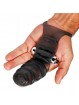 Black Vibrating Finger Glove