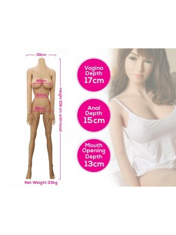 Lovely Realistic Sex Doll 158cm