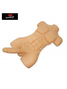 Realistic Male Dildo Torso Sex Doll TPE