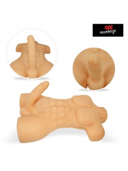 Realistic Male Dildo Torso Sex Doll TPE