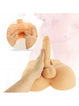 Male Dong Doll Lower Torso with Penis and Anus