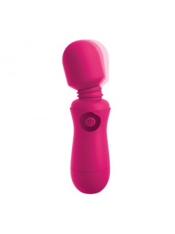 OMG Silicone Rechargeable Wand Pink