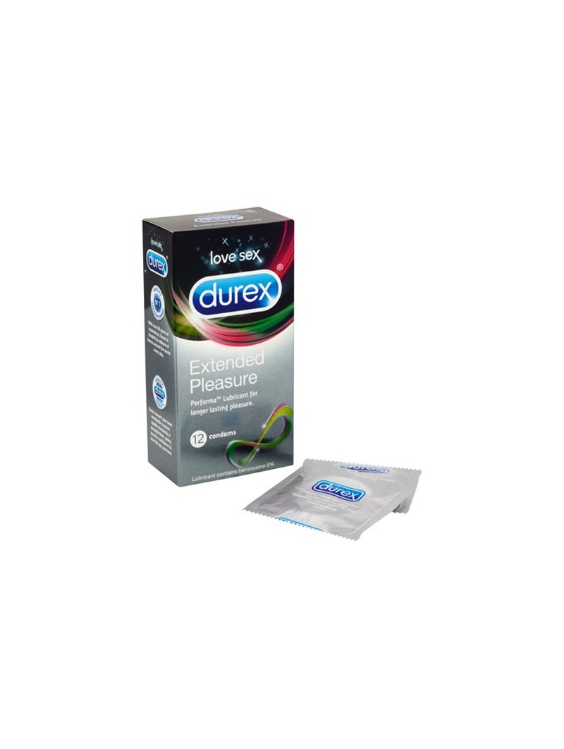 Durex Extended Pleasure 12 Pack Condoms