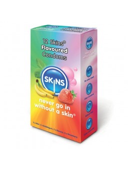 Skins Flavoured Condoms 12 Pack