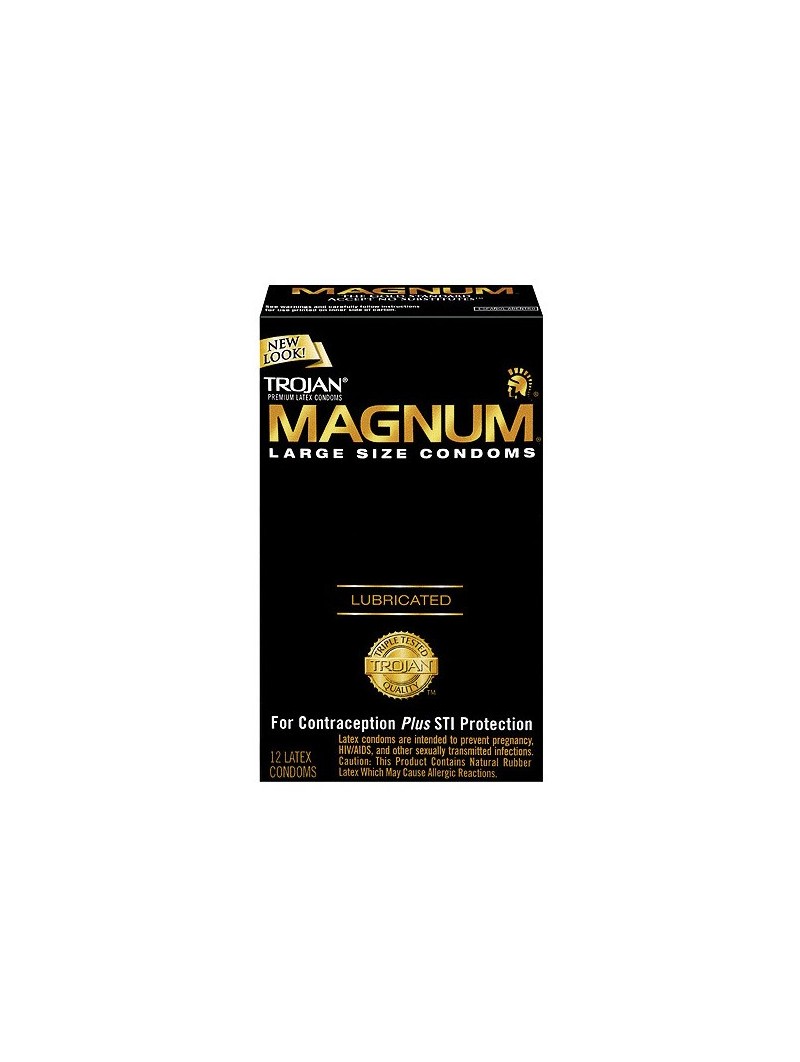 Trojan Magnum Large x 12 Condoms