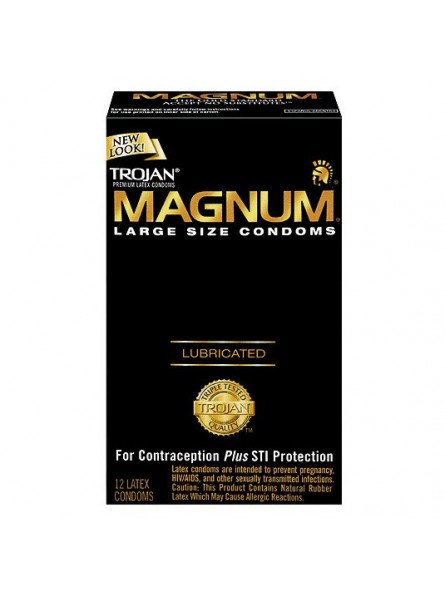 Trojan Magnum Large x 12 Condoms