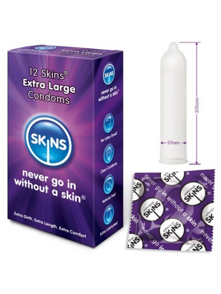 Skins Condoms Extra Large 12 Pack