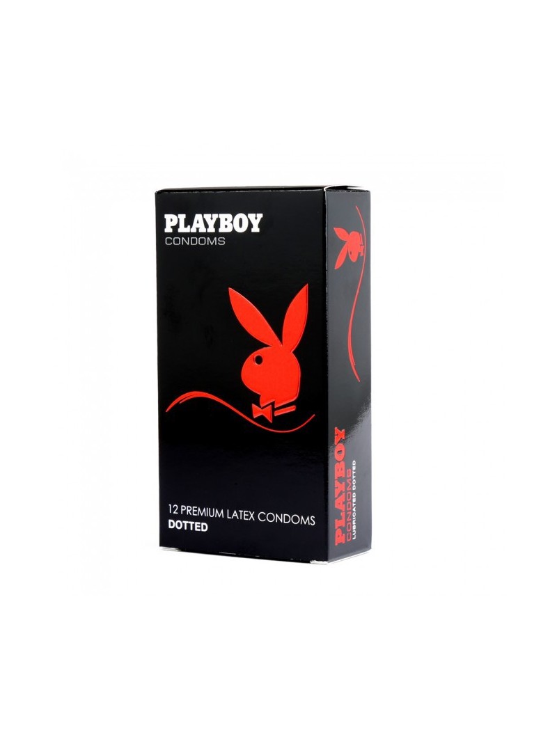 PlayBoy Dotted Condoms 12 Pack