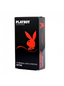 PlayBoy Dotted Condoms 12 Pack