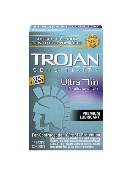 Trojan Ultra Thin x 12 Condoms Trojan Ultra Thin x 12 Condoms