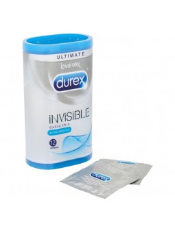 Durex Invisible Extra Sensitive 12 Pack Condoms