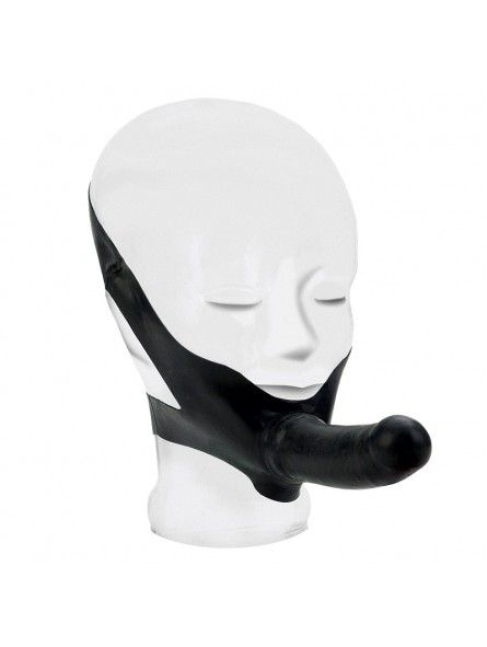 Face Strap On Dildo Black