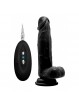 8 Inch Vibrating Realistic Cock With Scrotum