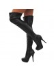 Sexy Thigh High Over The Knee Synthetic Leather