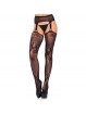 Net Garter Belt Stockings UK 8 to 14