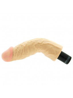 Girthy Perfect Feel Realistic Penis Bendable Vibrator 7.5 Inch