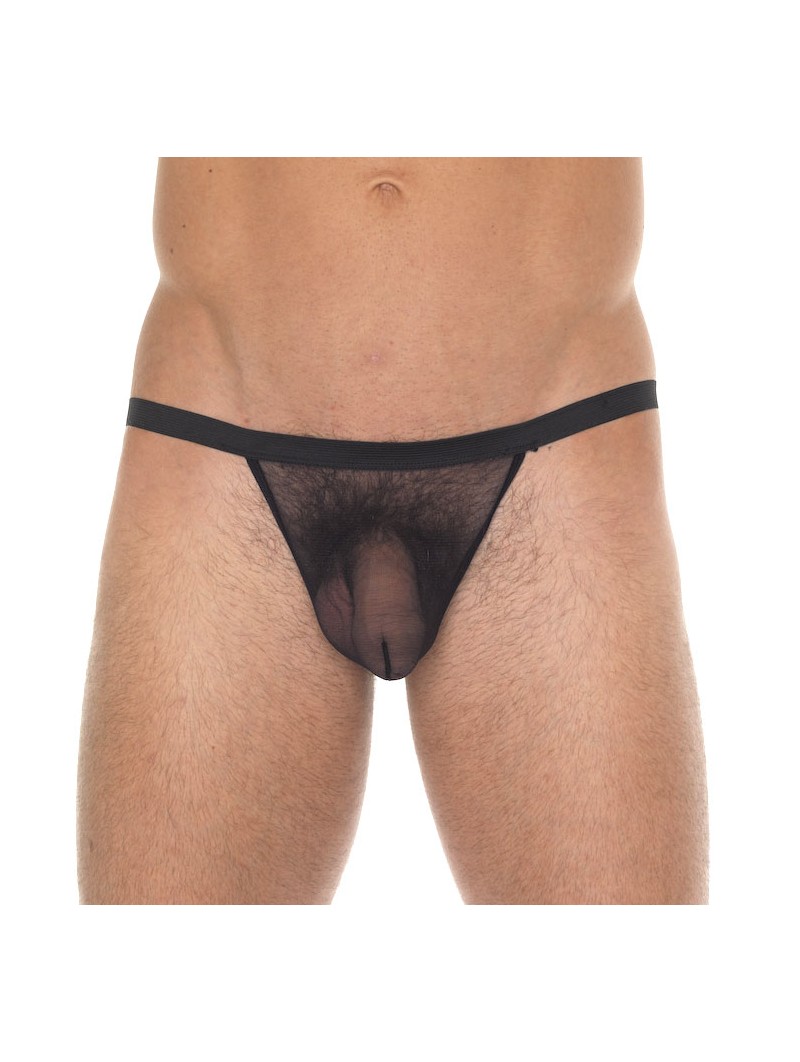 Mens See Through G-String