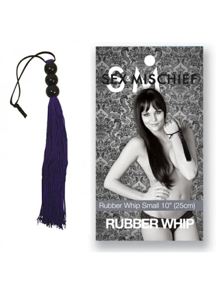 Sex And Mischief Medium Rubber Whip Sex And Mischief Medium Rubber Whip