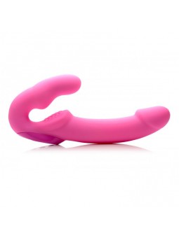 Rechargeable Vibrating Strapless Strap On