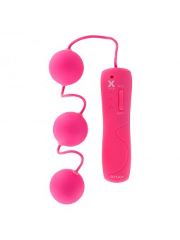 Triple Power Balls Pink Vibrating