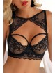 KENA BLACK SOFT CUP BRA